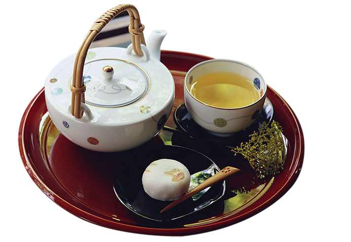 Thé Sencha vert japonais - feuilles de thé